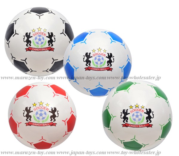 (送料キャンペーン対象外商品)(ニッシン)8号キャンディサッカーボール(直径約20cm)