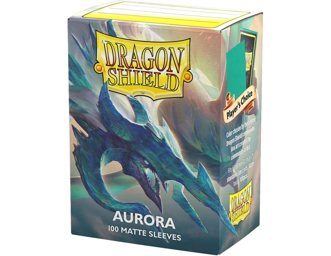 【ドラゴンシールド】AT-11058 ドラゴンシールド マット スタンダードサイズ-Aurora(100枚入り)