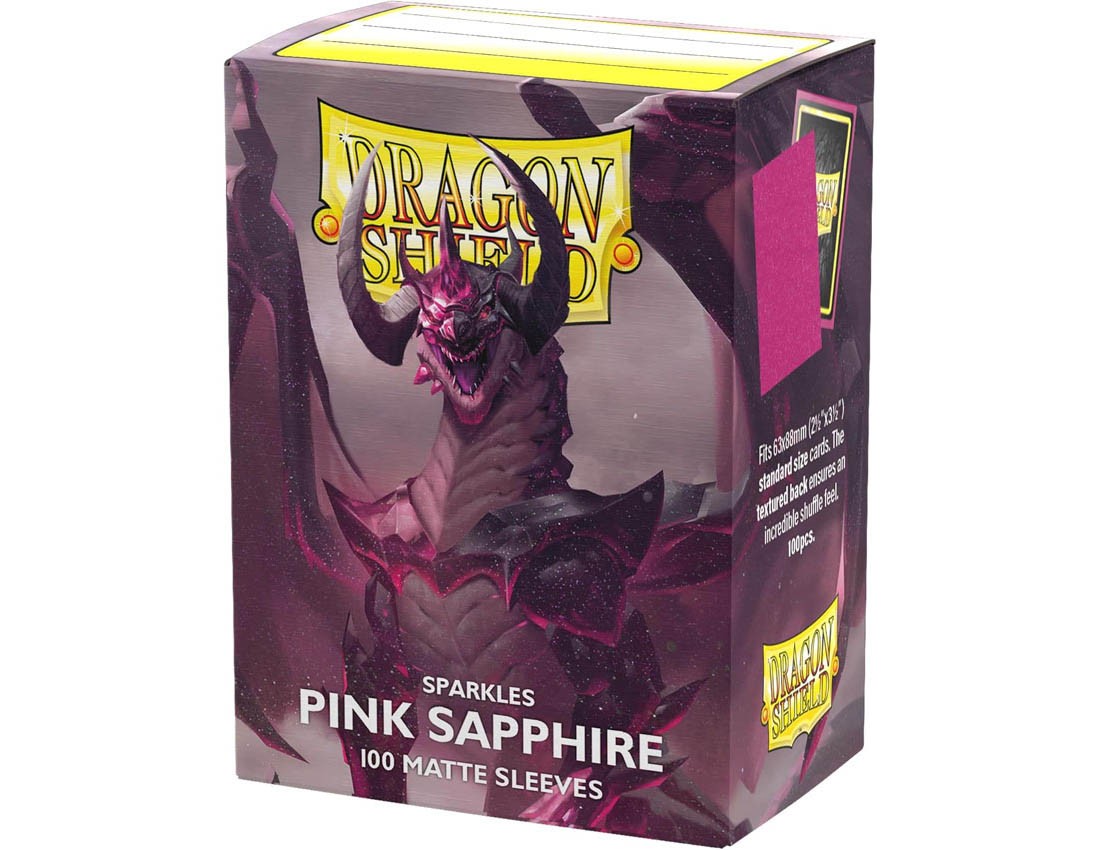 【ドラゴンシールド】AT-11061 ドラゴンシールド マット スタンダードサイズ Pink Sapphire(100枚入り)?