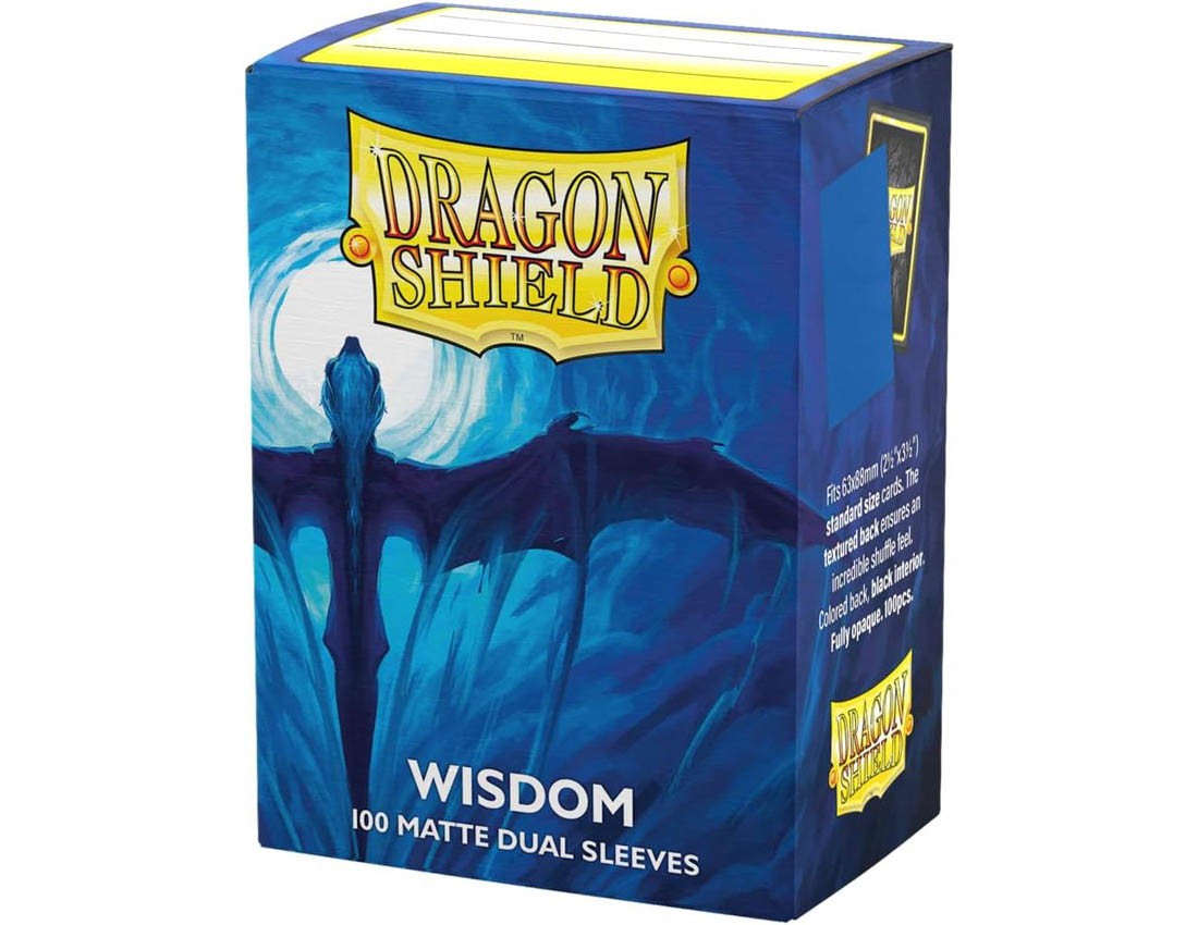 【ドラゴンシールド】AT-15057 スタンダードサイズ Dual Matte Wisdom(100枚入り)?