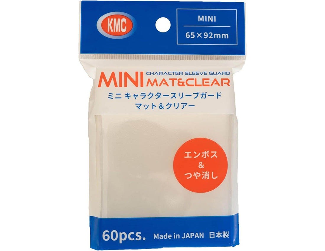 【KMC】ミニキャラクタースリーブガード マット&クリアー