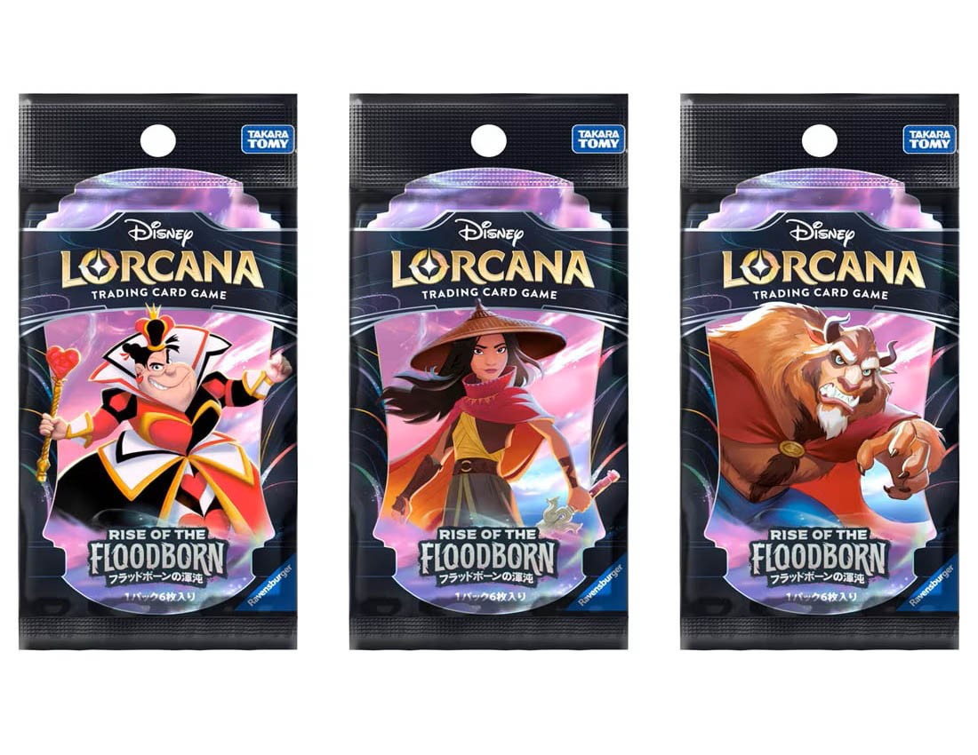 【タカラトミー】ディズニー・ロルカナ・TCG 日本語版 ブースターパック フラッドボーンの渾沌