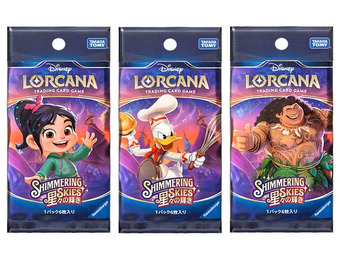 【タカラトミー】ディズニー・ロルカナ・TCG 日本語版ブースターパック 星々の輝き