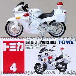【タカラトミー】Box トミカ No.4 Honda VFR 白バイ