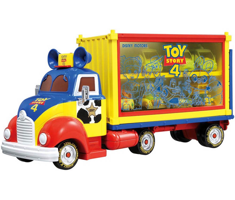 丸善商店 【タカラトミー】ディズニーモータース トイズキャリー トイ・ストーリー4 商品説明